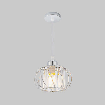Nordic Simple Globular Glass Hallway Pendant Lighting View 31
