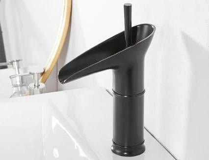 Waterfall Basin Faucet Mixer Tap | Antique Style Bathroom Fixture