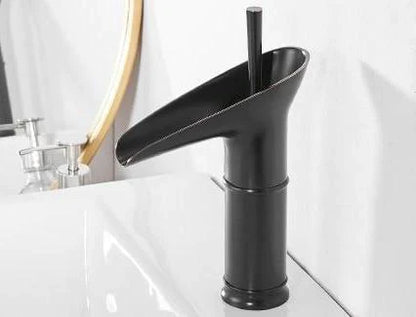 Waterfall Basin Faucet Mixer Tap | Antique Style Bathroom Fixture