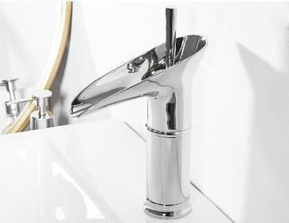 Waterfall Basin Faucet Mixer Tap | Antique Style Bathroom Fixture