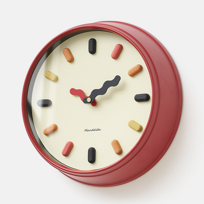 3D Nordic Wall Clock | Silent Sweep For Living Room & Bedroom