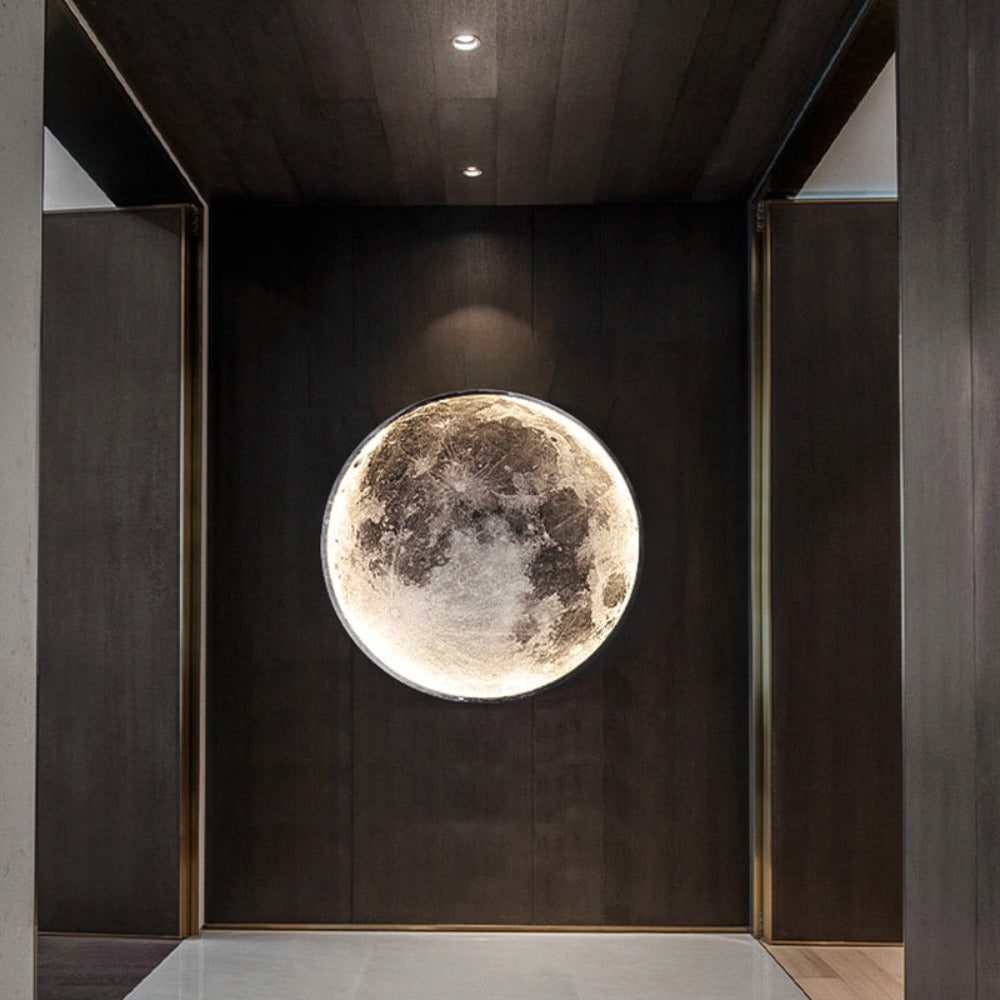 3D Moon Wall Light or Ceiling Light | Unique Lighting for Home