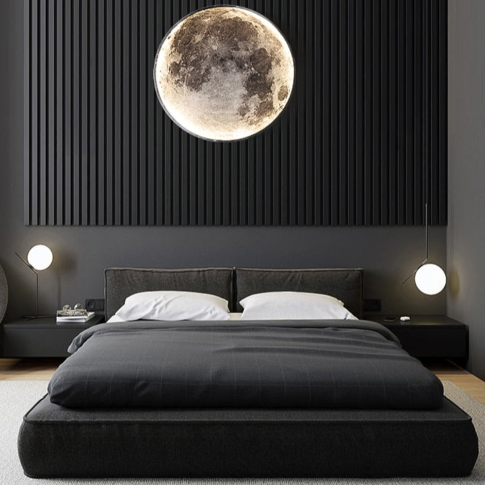 3D Moon Wall Light or Ceiling Light | Unique Lighting for Home