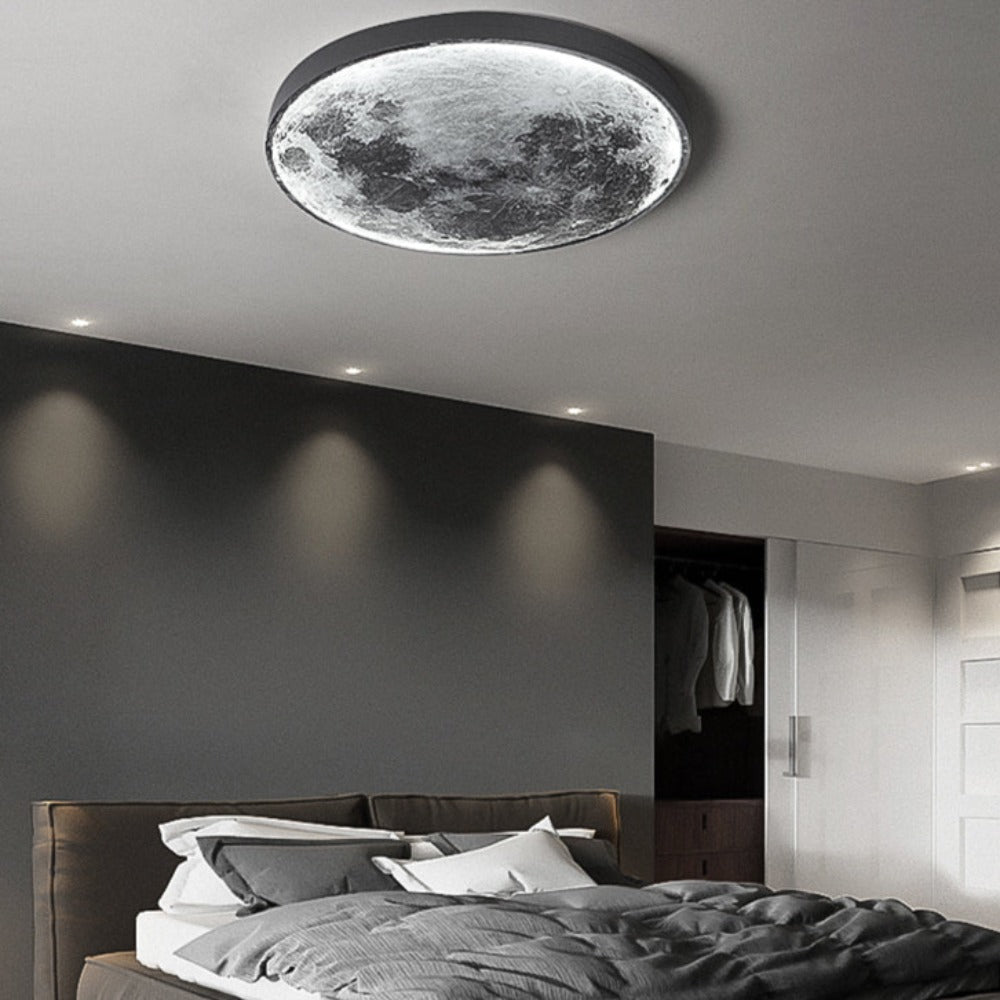 3D Moon Wall Light or Ceiling Light | Unique Lighting for Home