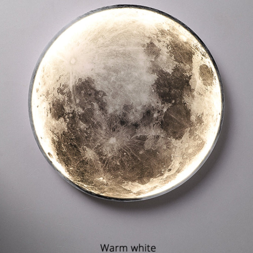 3D Moon Wall Light or Ceiling Light | Unique Lighting for Home