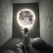 3D Moon Wall Light or Ceiling Light | Unique Lighting for Home
