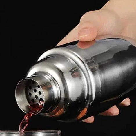 Professional Stainless Steel Cocktail Set Arch Stand Back