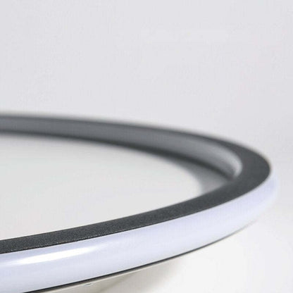 Quasso Flush Mount Ceiling Light Modern LED Round Front