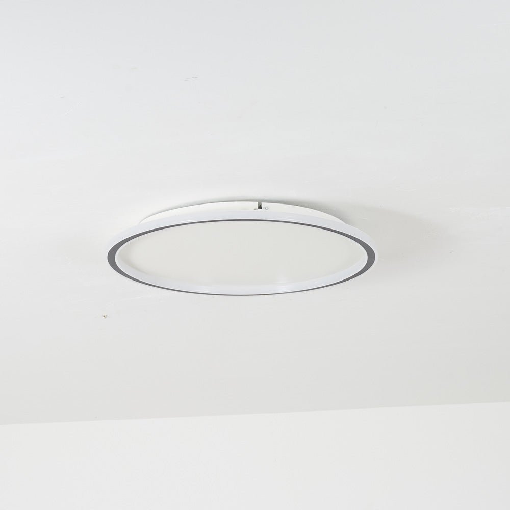 Quasso Flush Mount Ceiling Light Modern LED Round Full