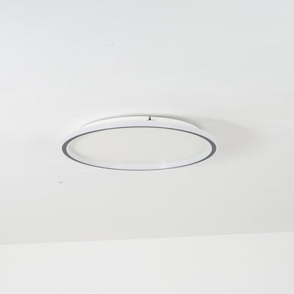 Quasso Flush Mount Ceiling Light Modern LED Round Full