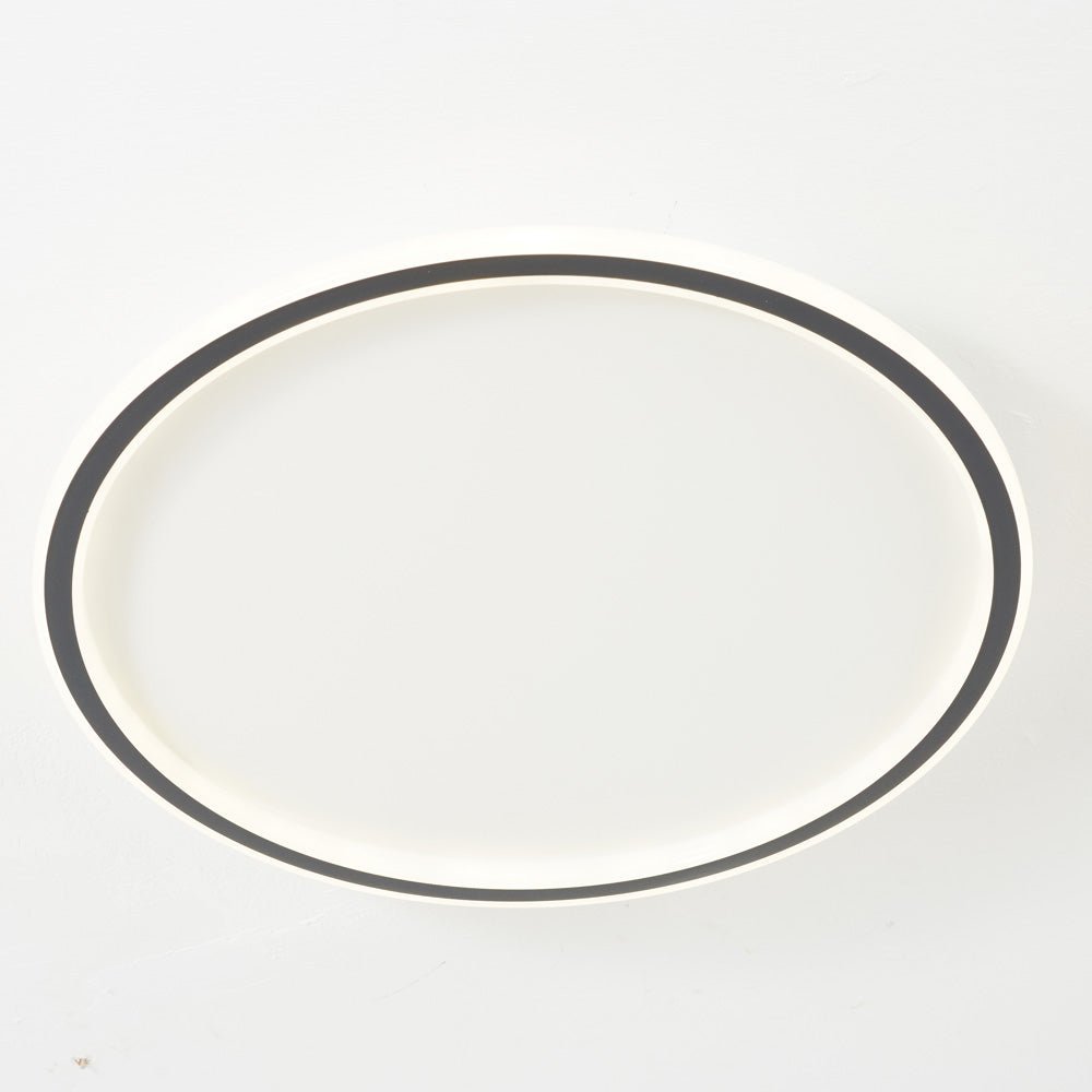 Quasso Flush Mount Ceiling Light Modern LED Round View 14