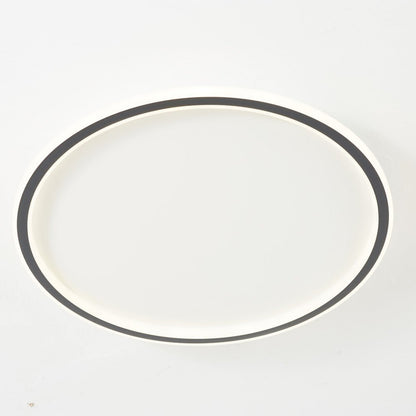 Quasso Flush Mount Ceiling Light Modern LED Round View 14