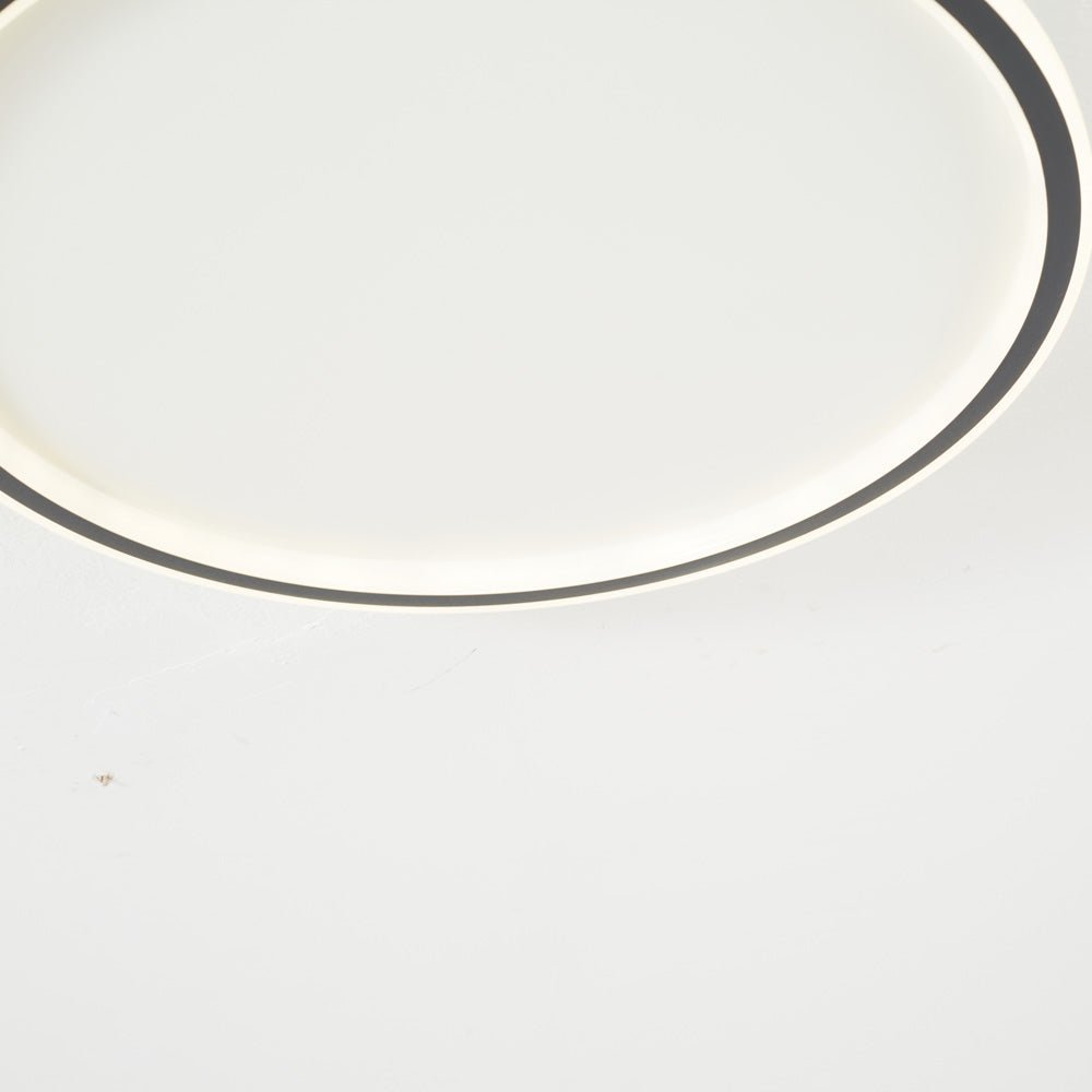 Quasso Flush Mount Ceiling Light Modern LED Round View 19