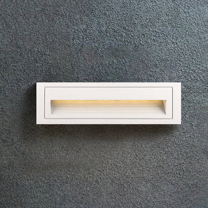 Ray Modern Metal Square Outdoor Deck/Step Light, Black View 14