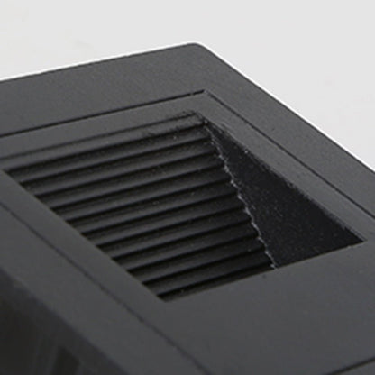 Ray Modern Metal Square Outdoor Deck/Step Light, Black View 22