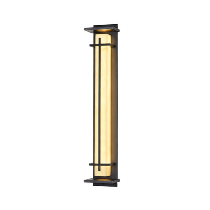 Ray Square Outdoor Wall Light  Imitation Alabaster Waterproof View 11
