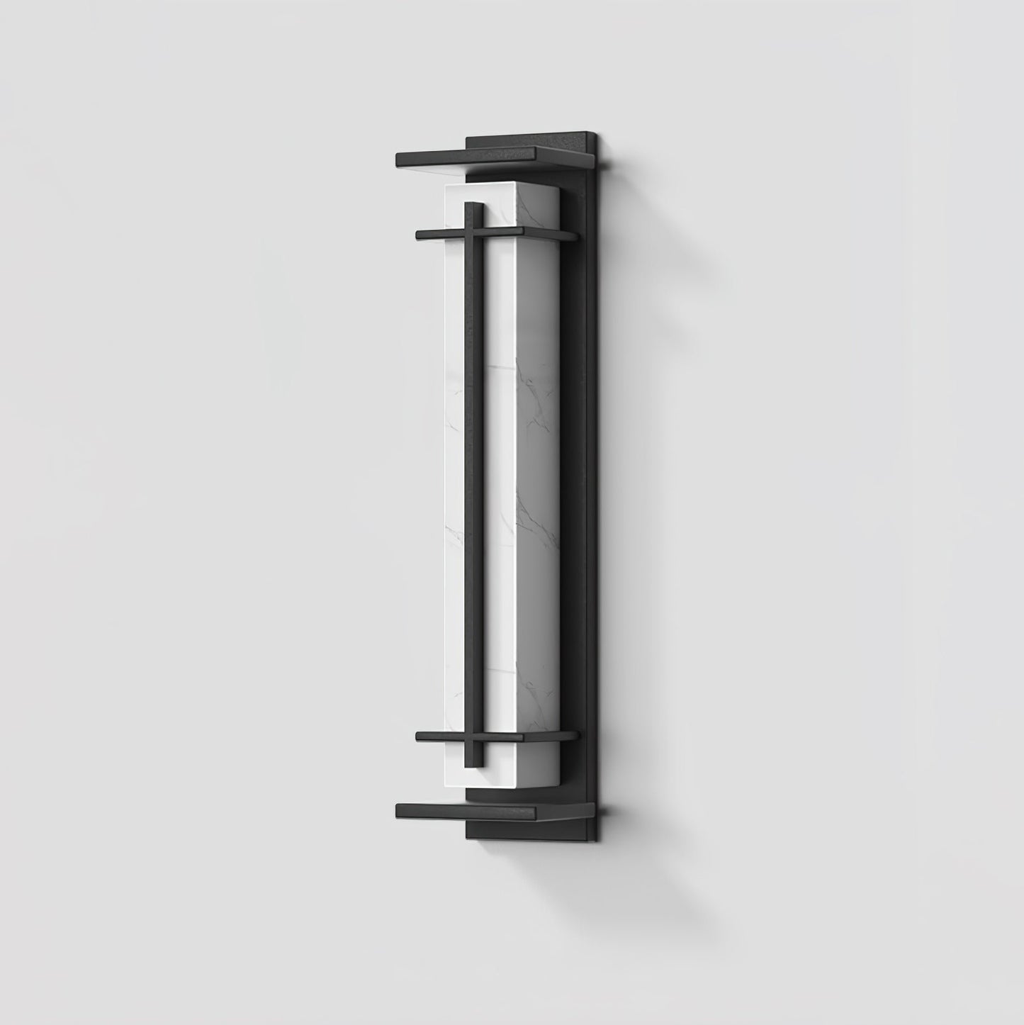 Ray Square Outdoor Wall Light  Imitation Alabaster Waterproof View 28