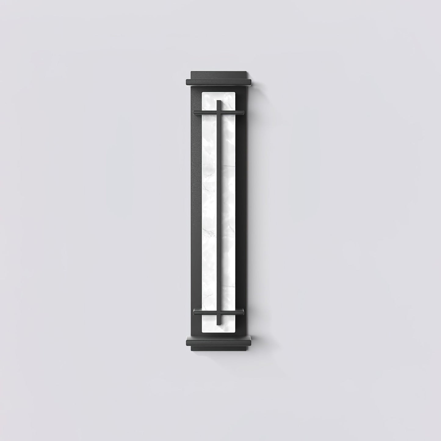 Ray Square Outdoor Wall Light  Imitation Alabaster Waterproof View 29
