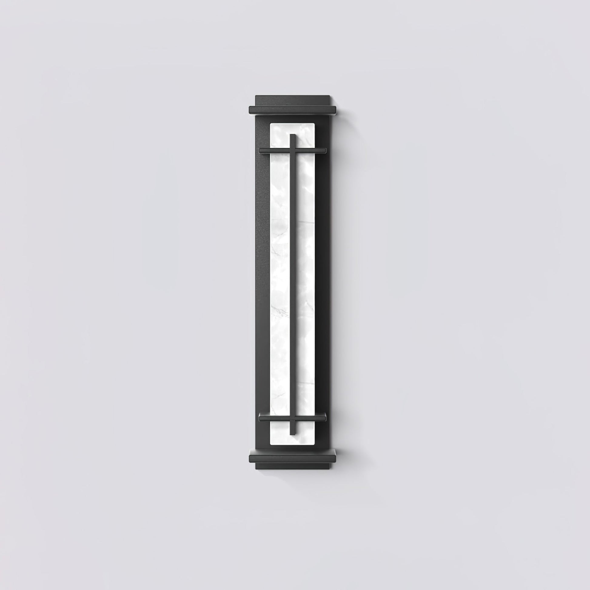 Ray Square Outdoor Wall Light  Imitation Alabaster Waterproof View 29