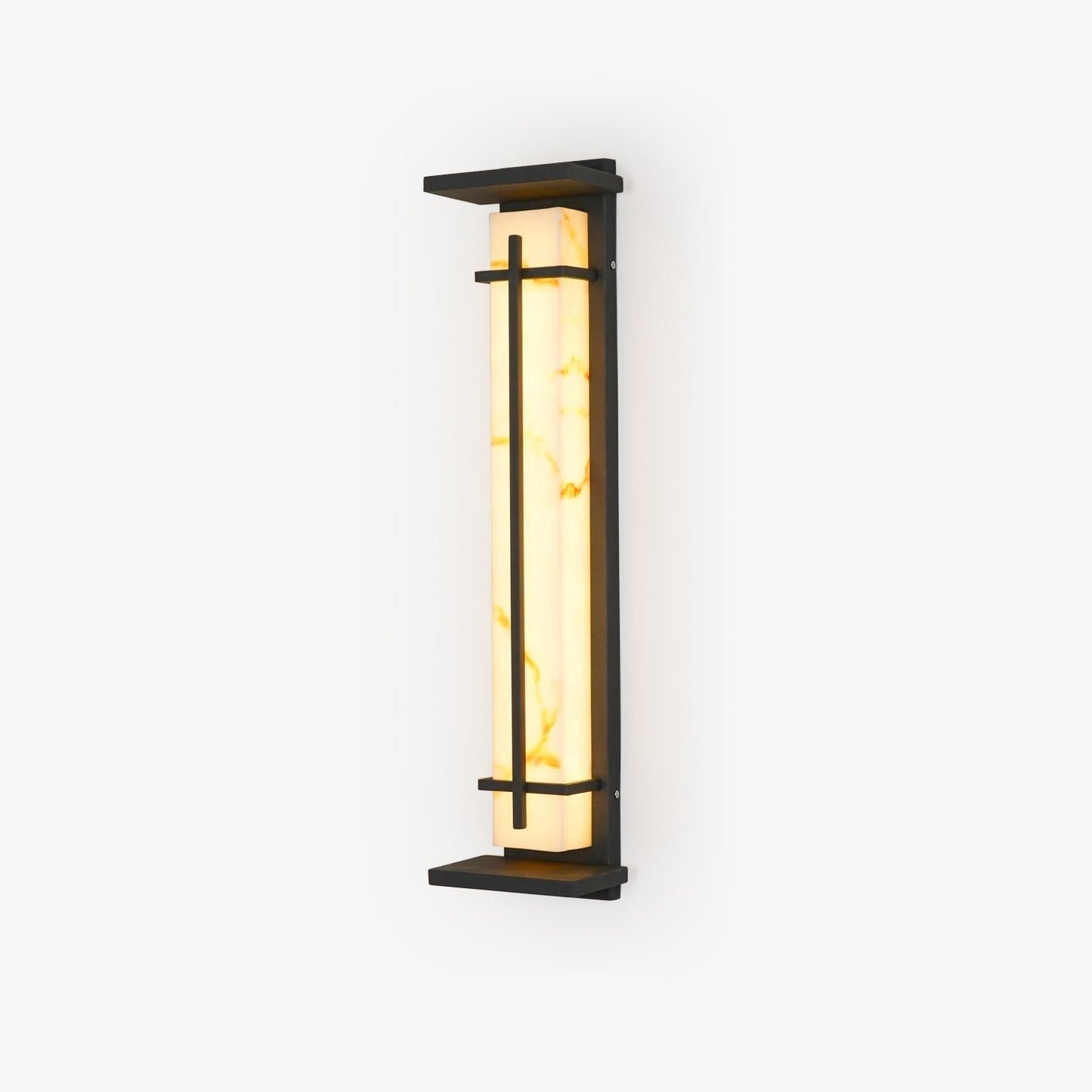 Ray Square Outdoor Wall Light  Imitation Alabaster Waterproof View 41