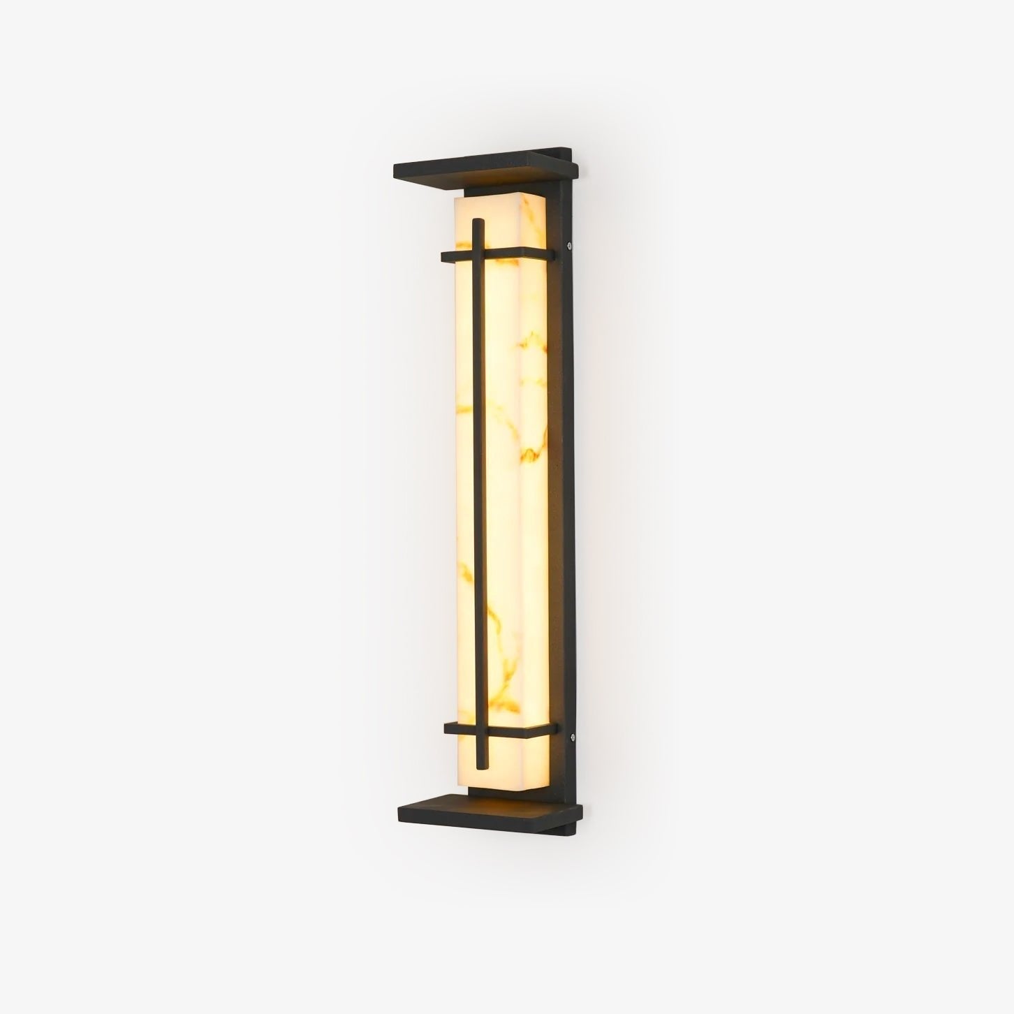 Ray Square Outdoor Wall Light  Imitation Alabaster Waterproof View 41