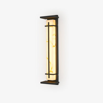 Ray Square Outdoor Wall Light  Imitation Alabaster Waterproof View 41