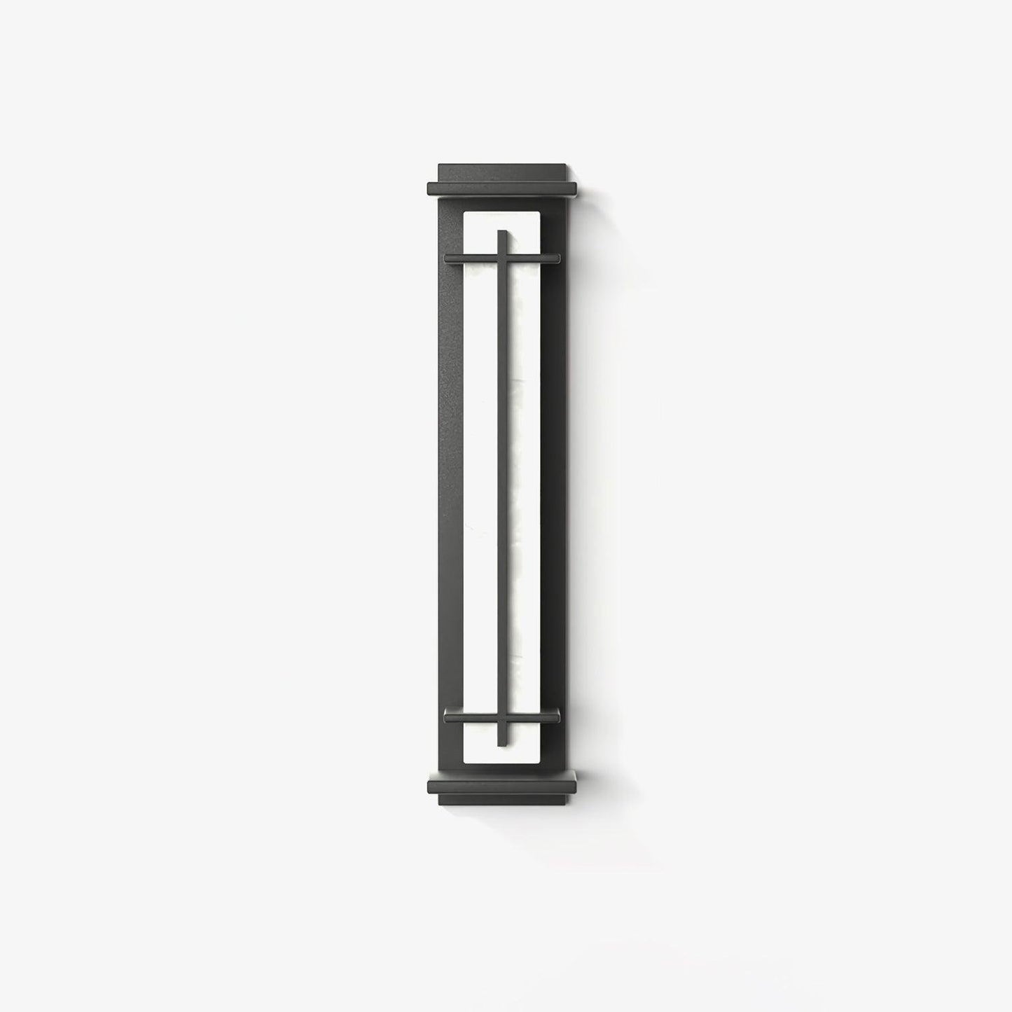 Ray Square Outdoor Wall Light  Imitation Alabaster Waterproof View 42