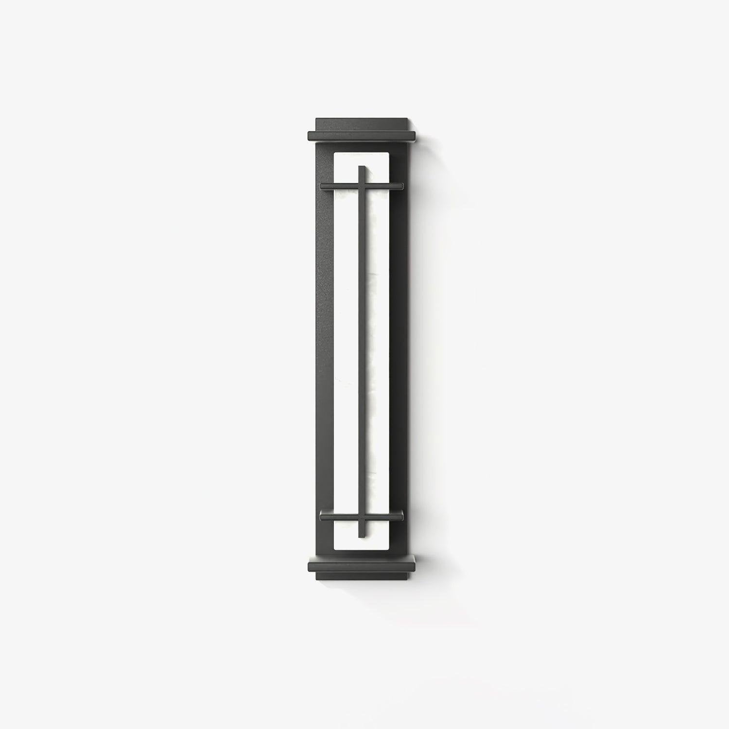Ray Square Outdoor Wall Light  Imitation Alabaster Waterproof View 42
