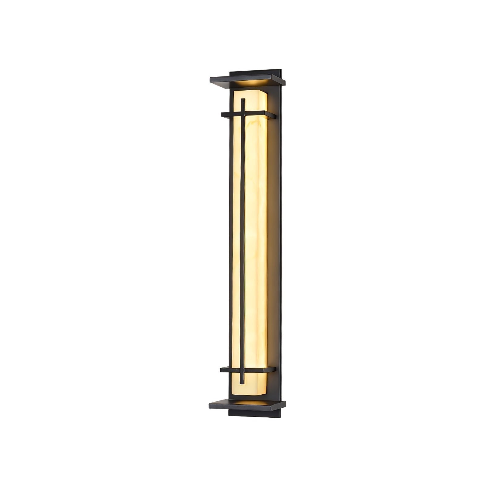 Ray Square Outdoor Wall Light  Imitation Alabaster Waterproof View 46