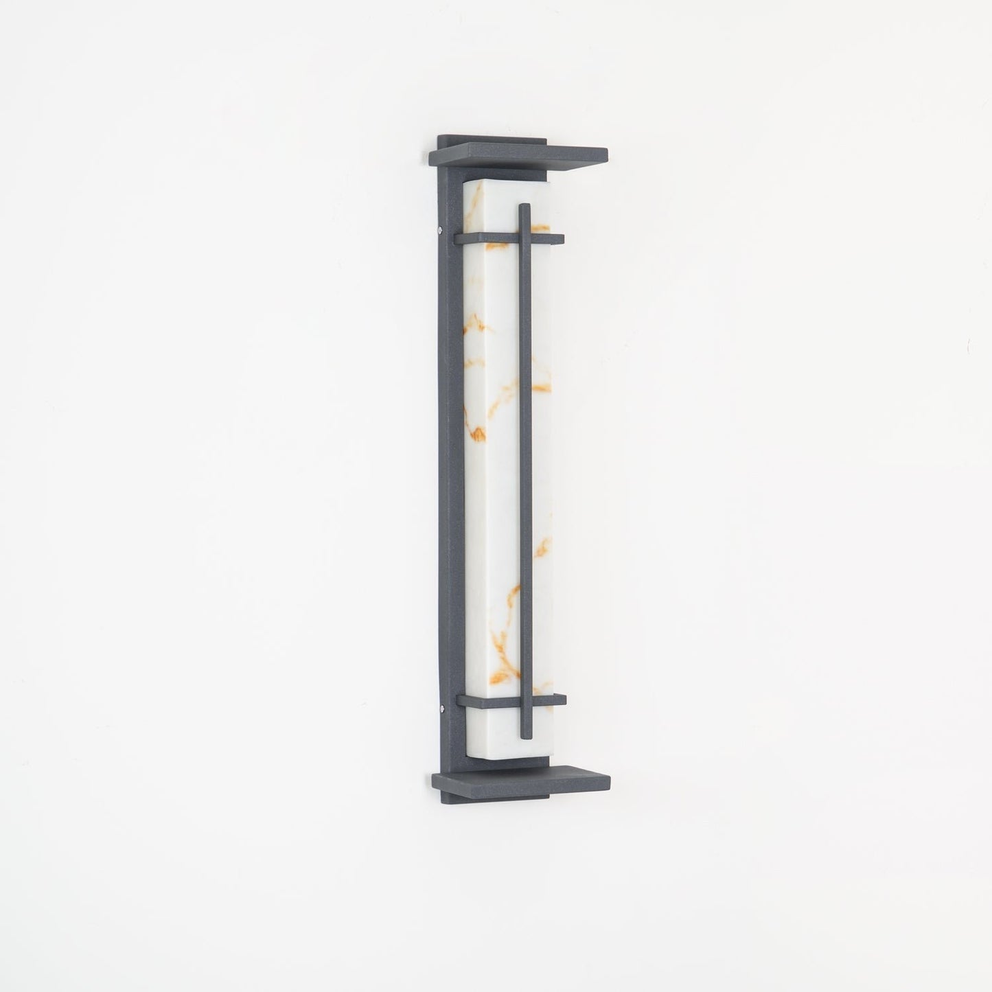 Ray Square Outdoor Wall Light  Imitation Alabaster Waterproof View 47
