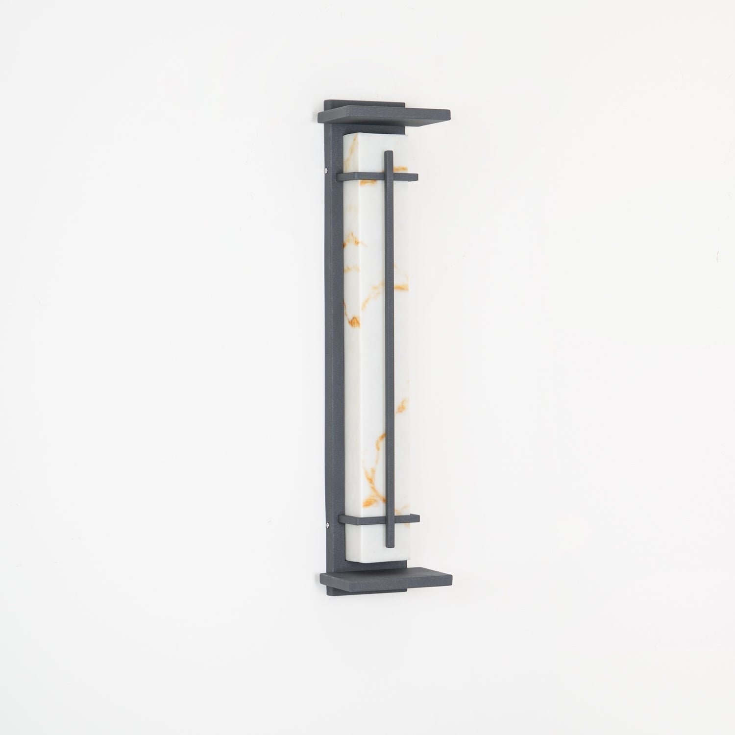 Ray Square Outdoor Wall Light  Imitation Alabaster Waterproof View 47