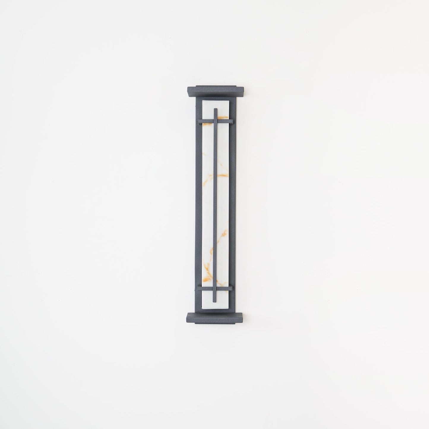 Ray Square Outdoor Wall Light  Imitation Alabaster Waterproof View 48