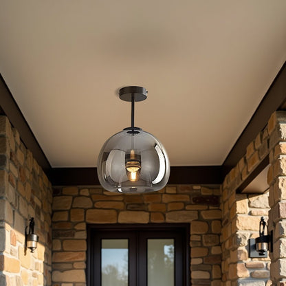 Retro Copper Glass Modern Ceiling Lights Lifestyle