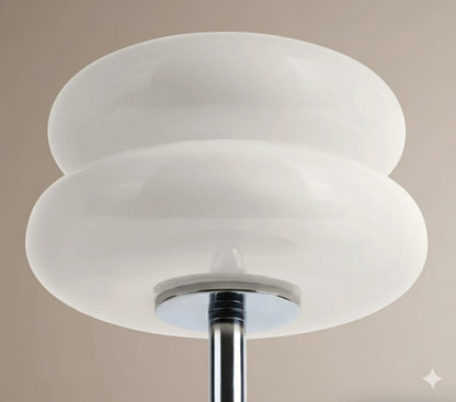 Retro Stacked Donut Ring Table Lamp Glossy Back