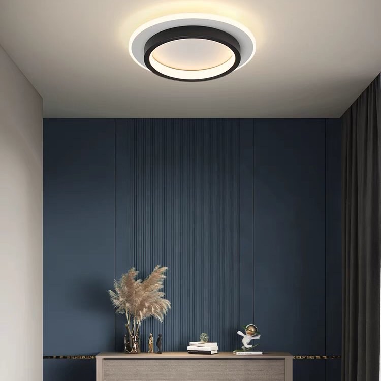 Round Metal Acrylic LED Hallway Ceiling Lights Lifestyle