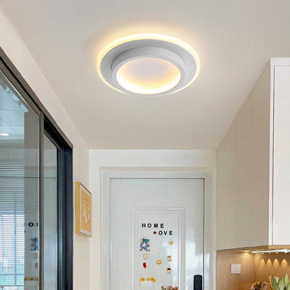 Round Metal Acrylic LED Hallway Ceiling Lights View 19