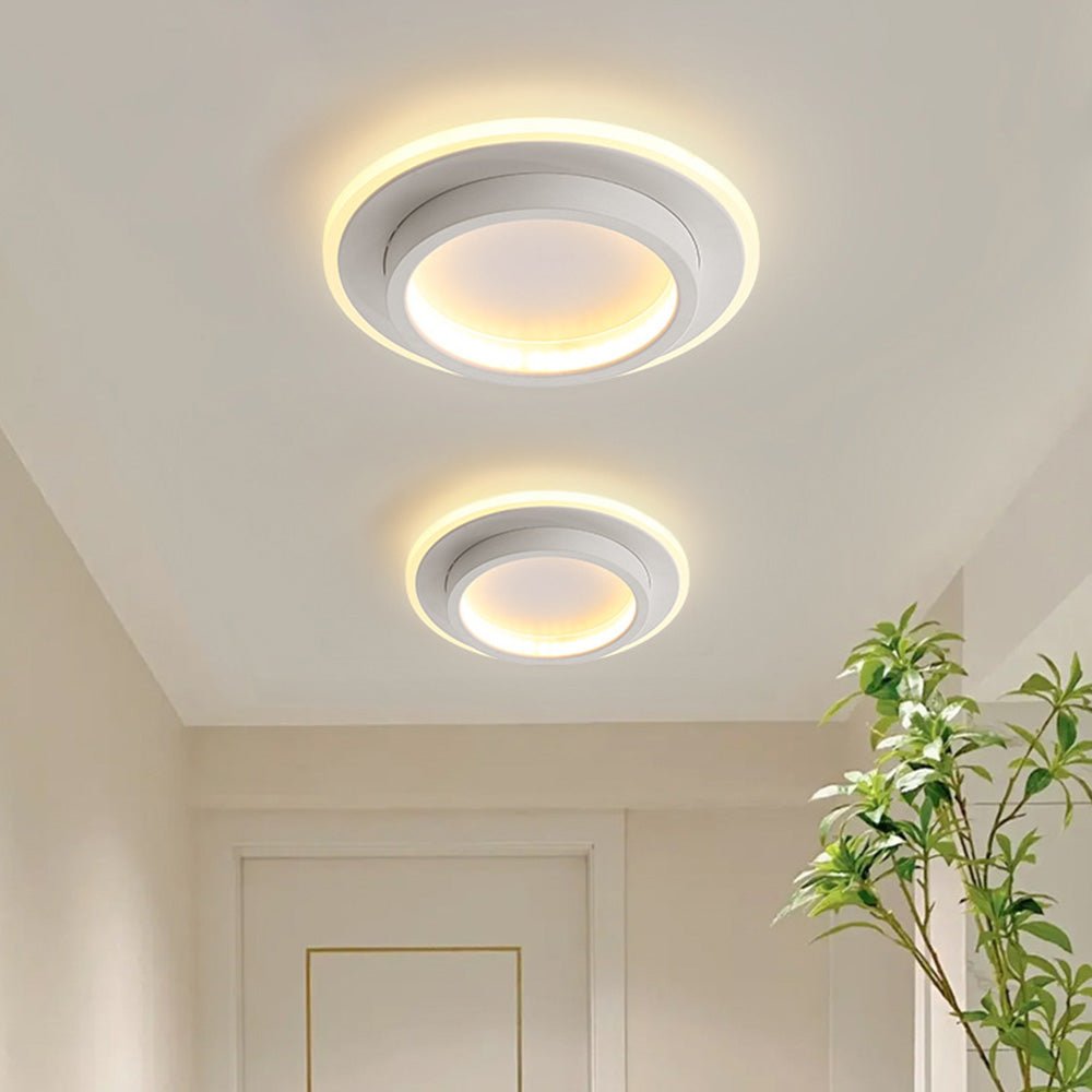 Round Metal Acrylic LED Hallway Ceiling Lights View 20