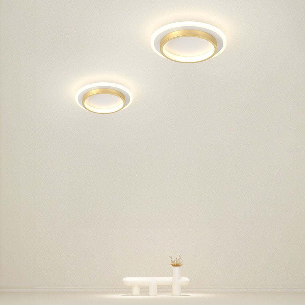 Round Metal Acrylic LED Hallway Ceiling Lights View 30