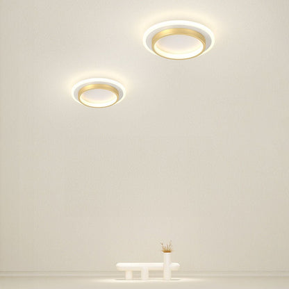 Round Metal Acrylic LED Hallway Ceiling Lights View 30