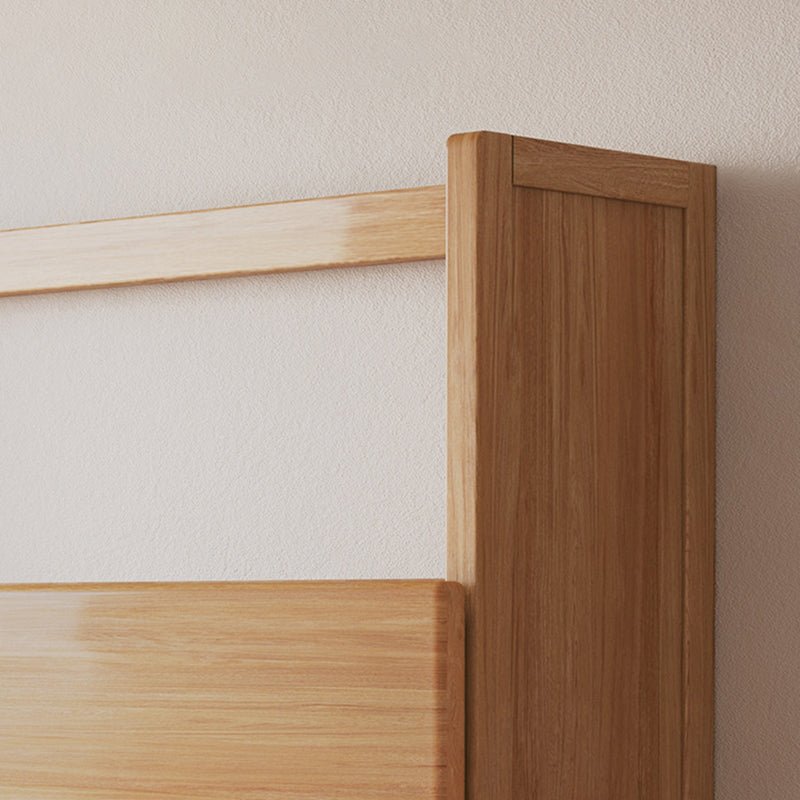 Scandinavian Bamboo Storage Bookshelf Raised Side Panel View 16