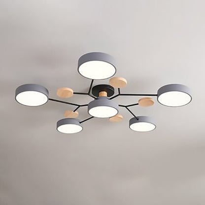 Scandinavian Branch LED Ceiling Light - Dimmable View 11