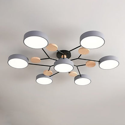 Scandinavian Branch LED Ceiling Light - Dimmable View 24