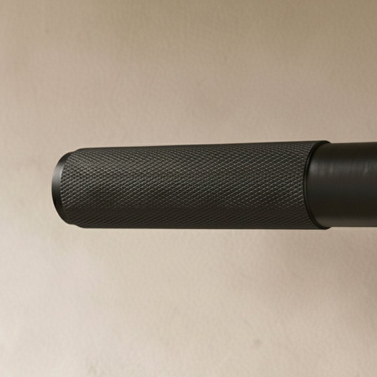 Solid Brass Door Handle Knurled Lever View 26