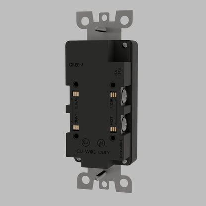 Standard Outlet Custom Module Duplex TR White Front
