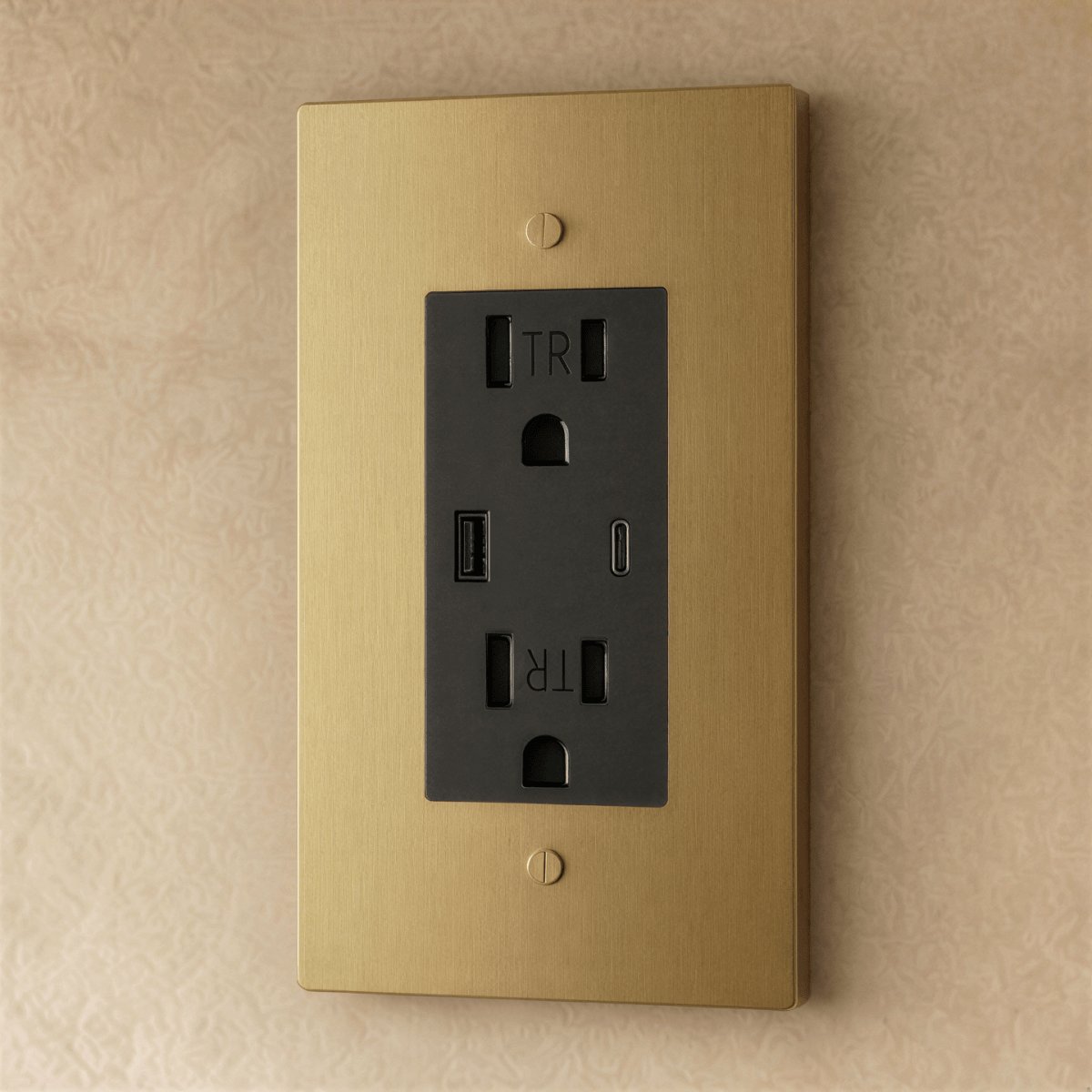 The Brass Outlet (1 to 4 Gang) Back
