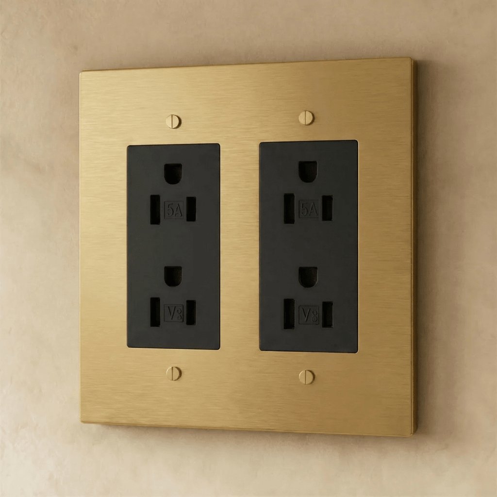 The Brass Outlet (1 to 4 Gang) Front