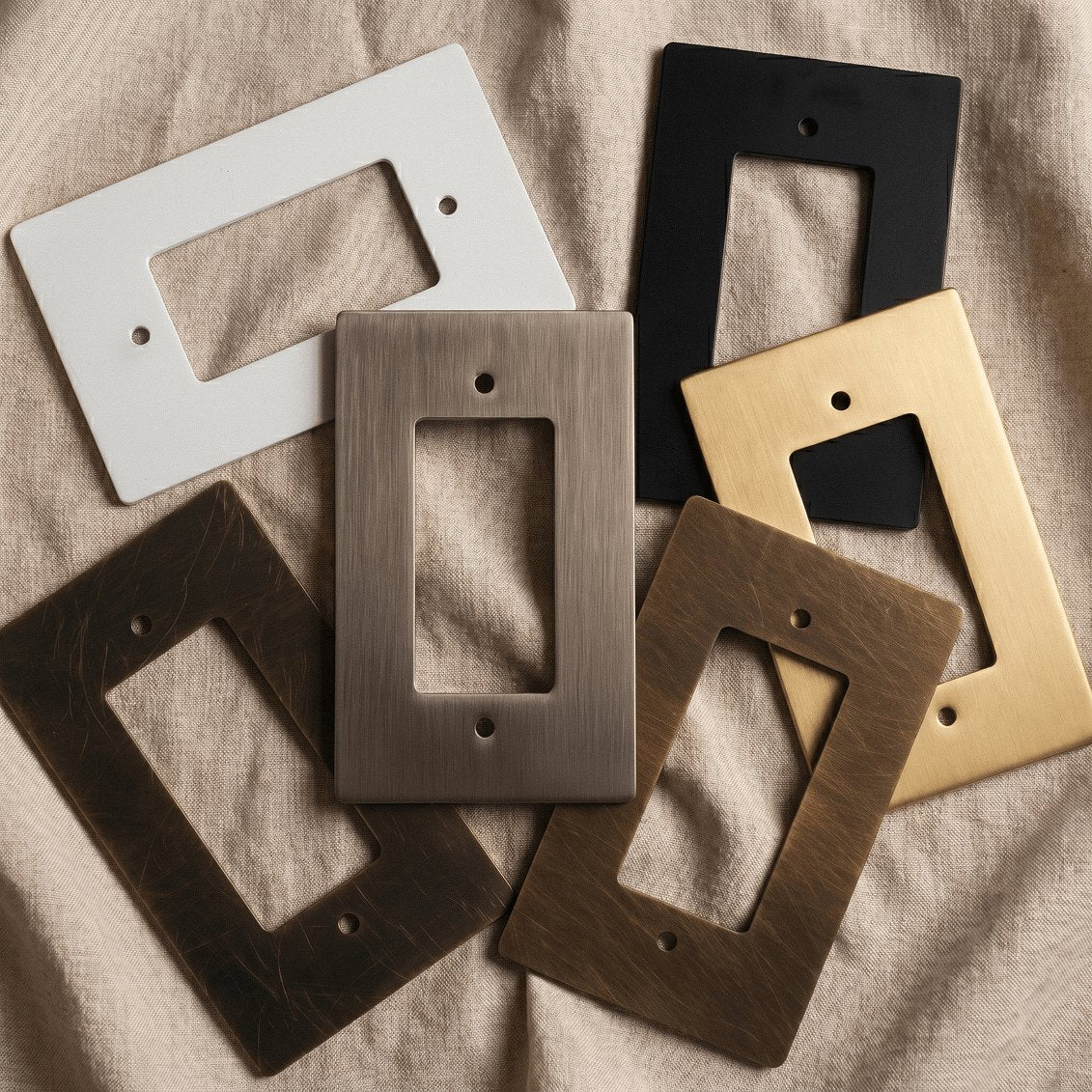 The Brass Plate 6-Piece Sample Kit Detail