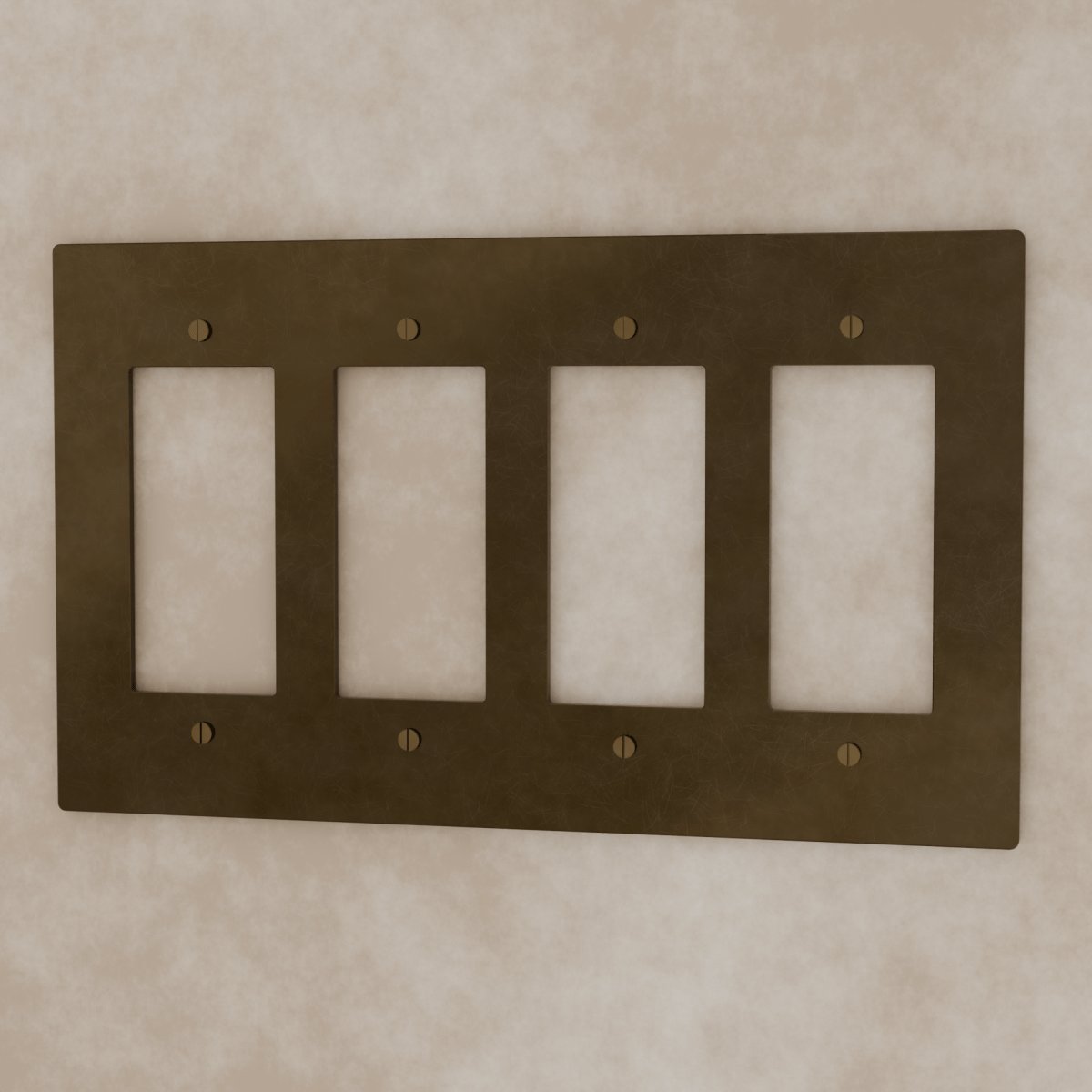 The Brass Plate (Vintage Brass) (Custom Module) Side