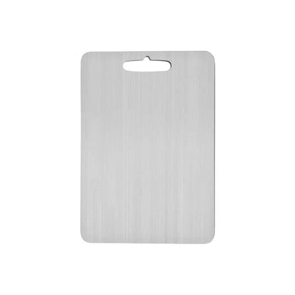 Titanium Antibacterial Chopping Board Handle Cutout Front