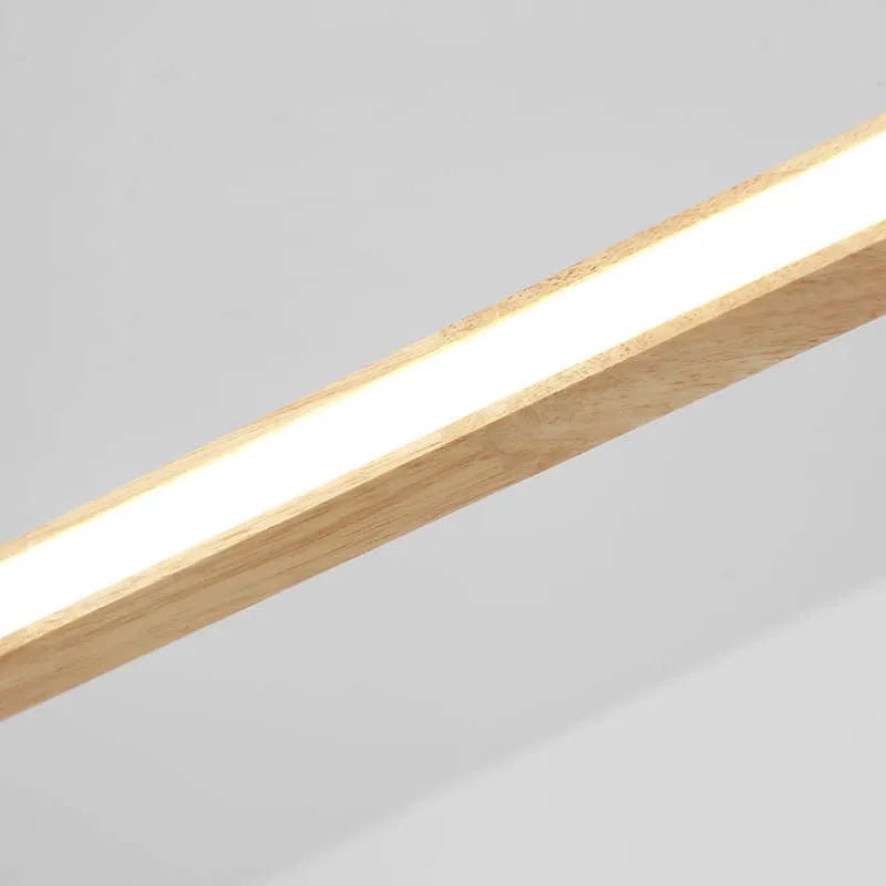 Veon Contemporary Oval Wooden Pendant Light View 14
